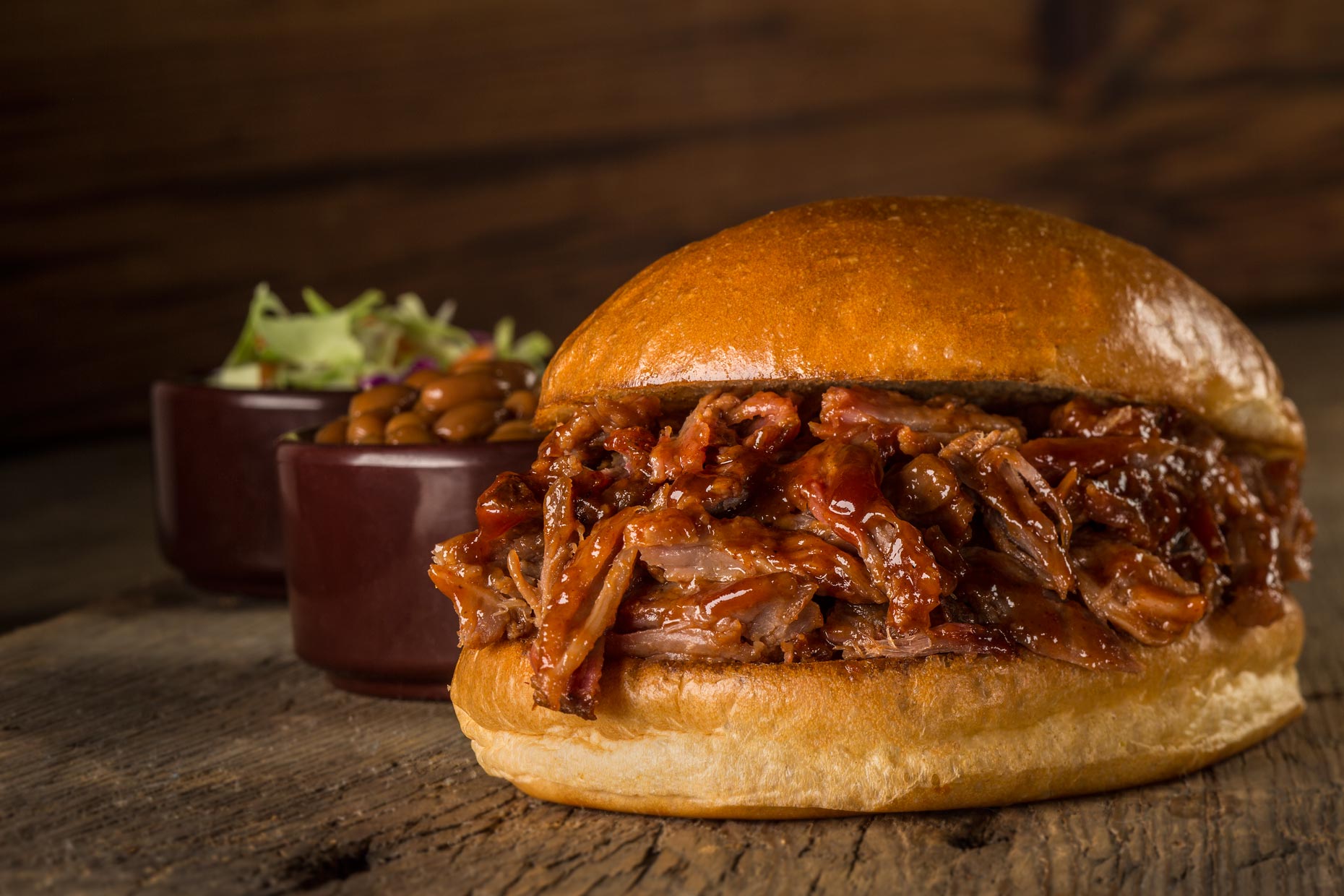 Food Photography | Pulled Pork Sandwich 