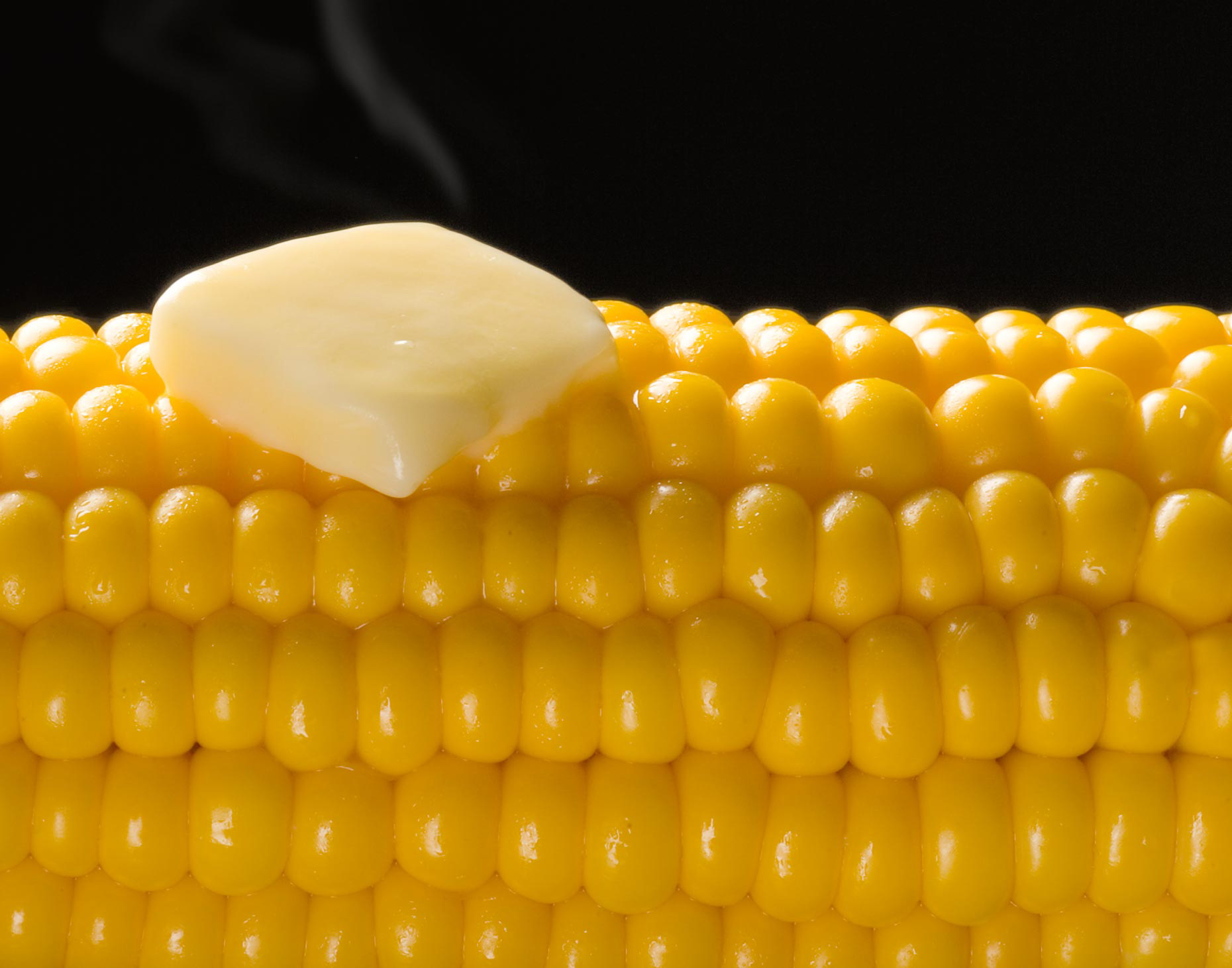 Corn with melting Butter | Food Photography