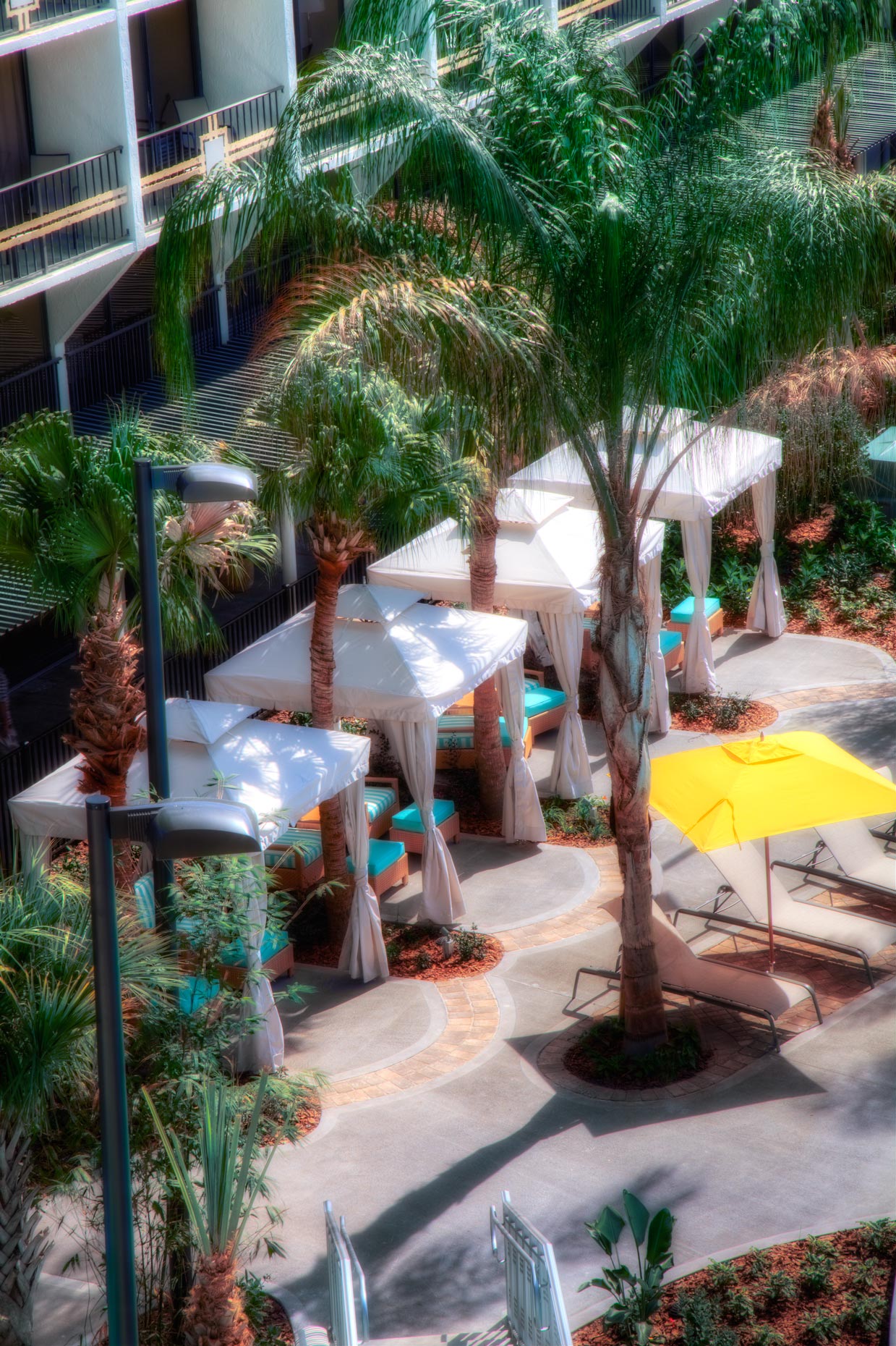  Hotel & Resort Photography | Sheraton Hotel Orlando Pool Cabana