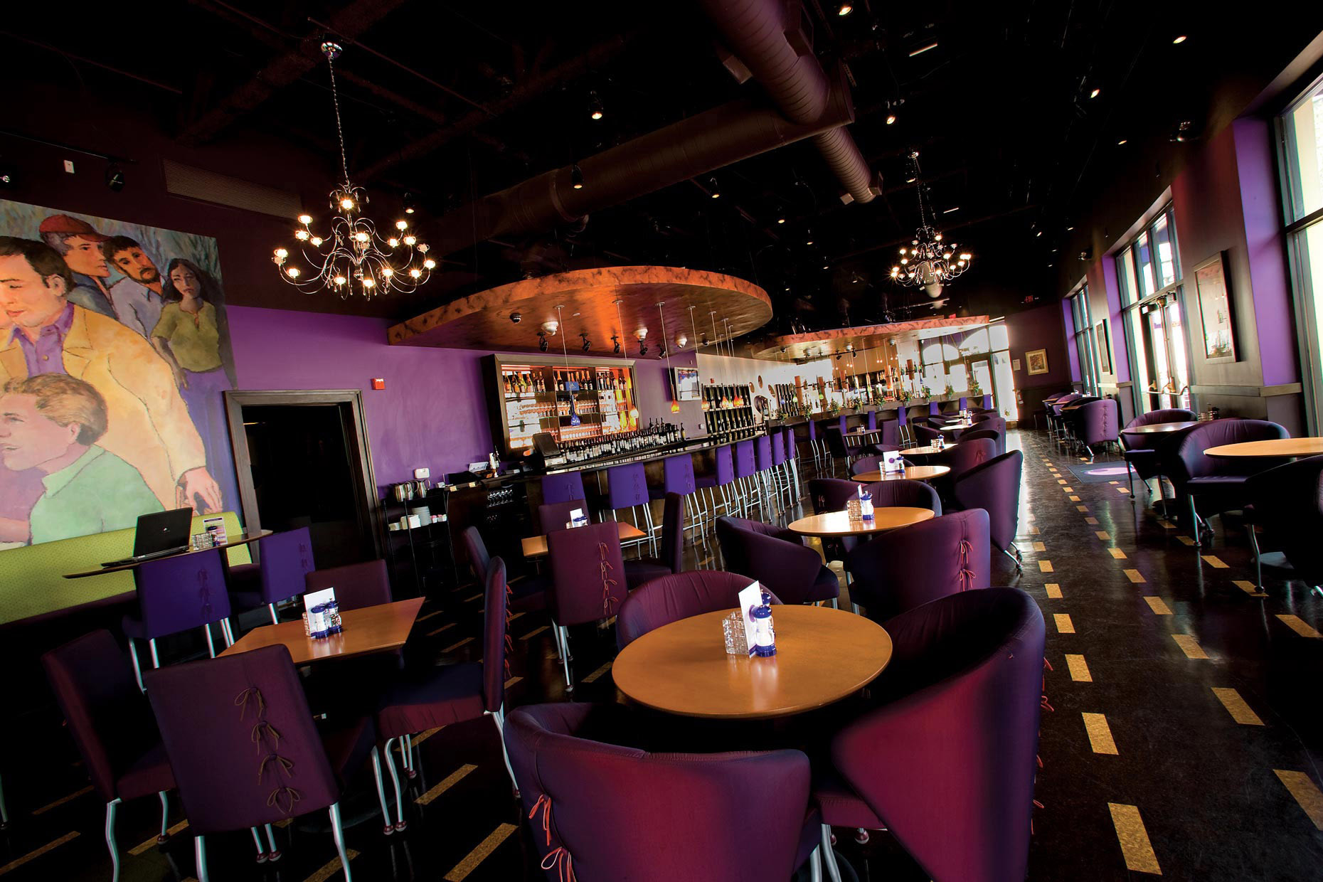 Chef & Restaurant Photography | Grape Restaurant interior