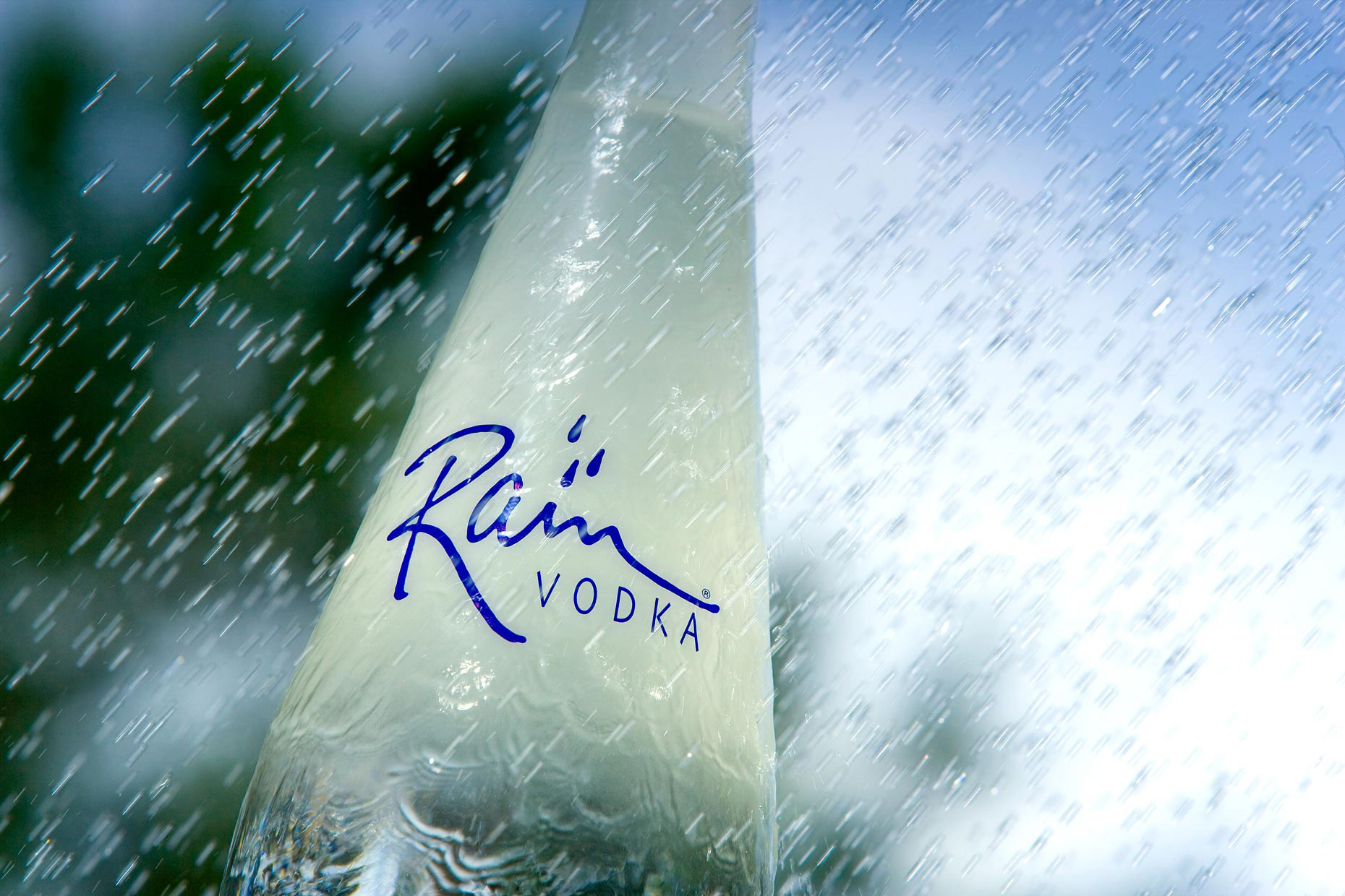 Beverage Photography | Rain Vodka