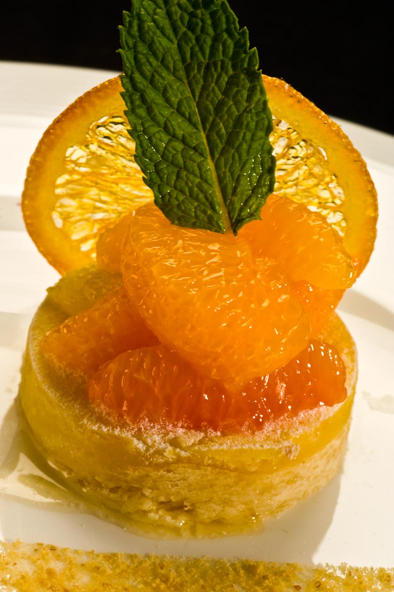 Dessert Photography | Orange Mint Dessert