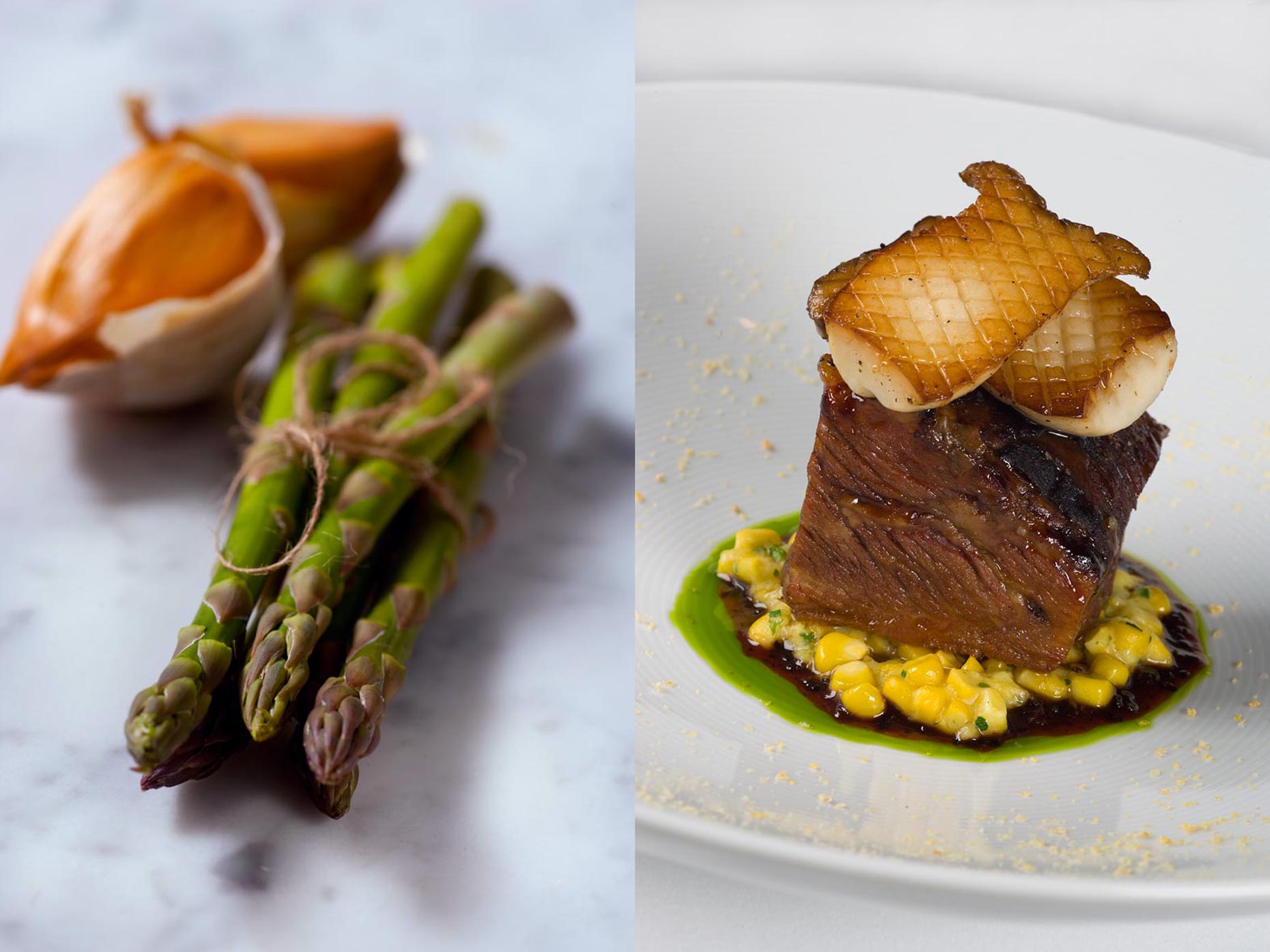 Food Photography | Asparagus & Garlic