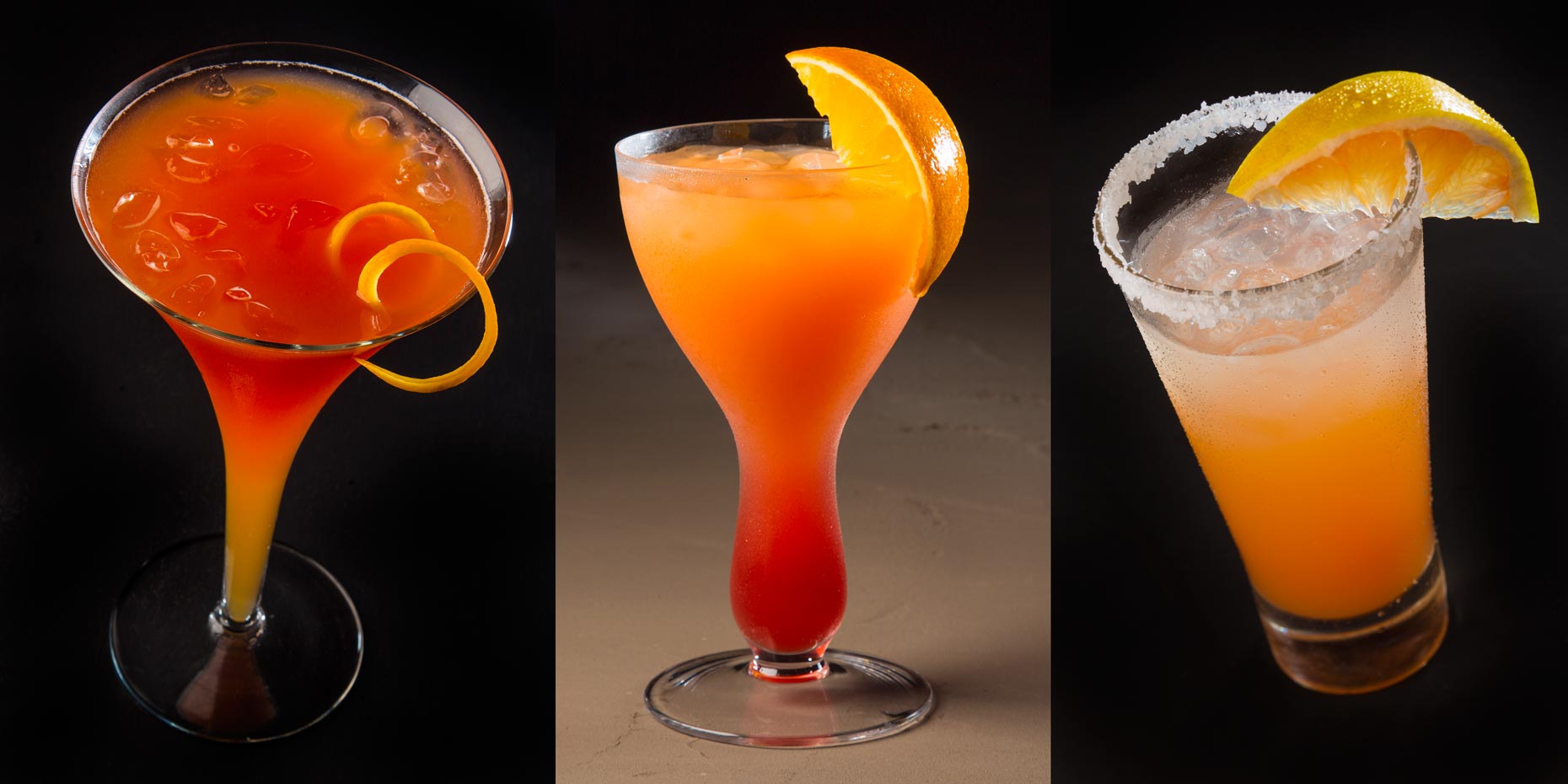   Beverage Photography | Orange Drink  Florida Citrus Menu