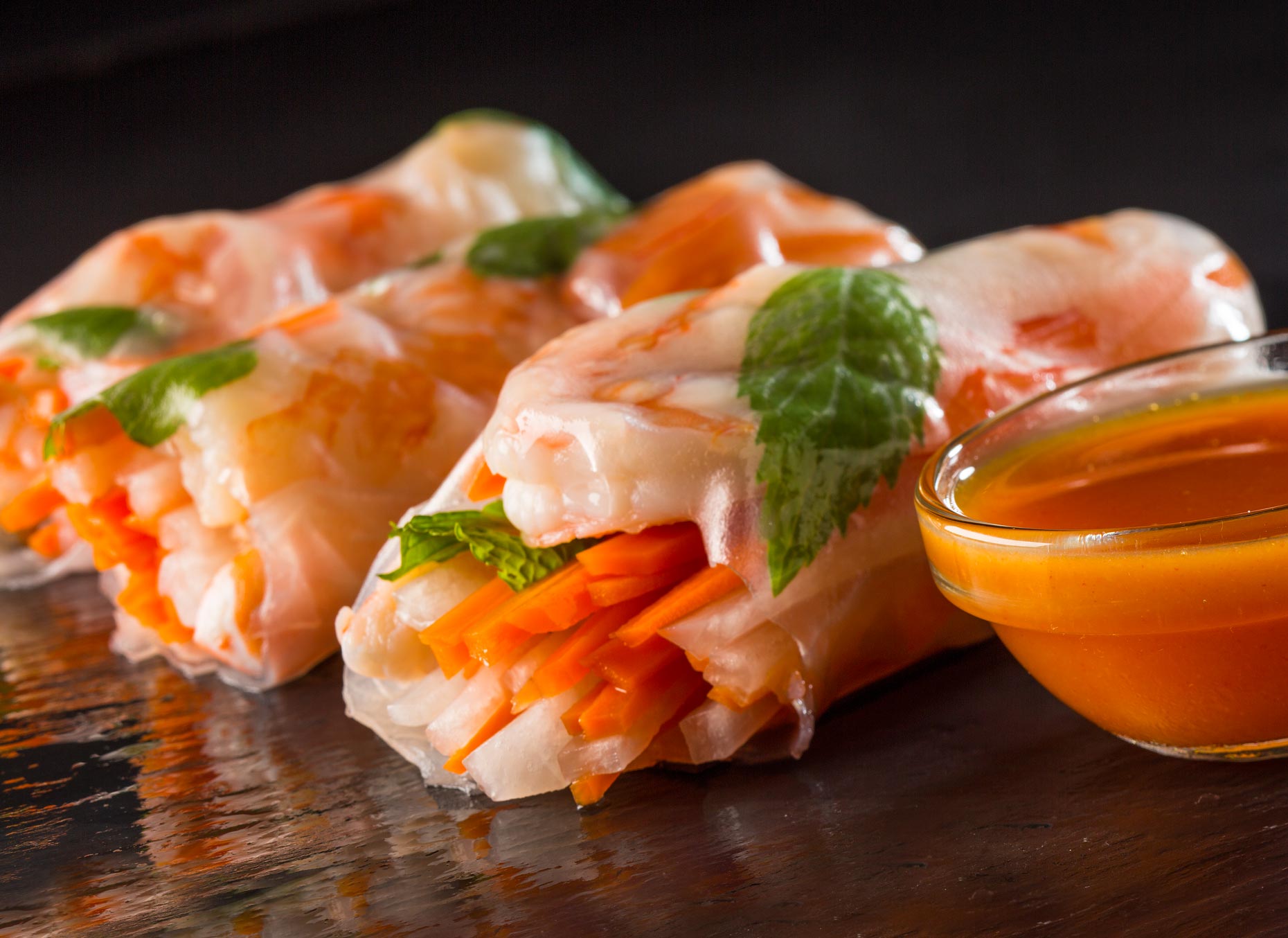 Orlando Food Photography | Summer Rolls