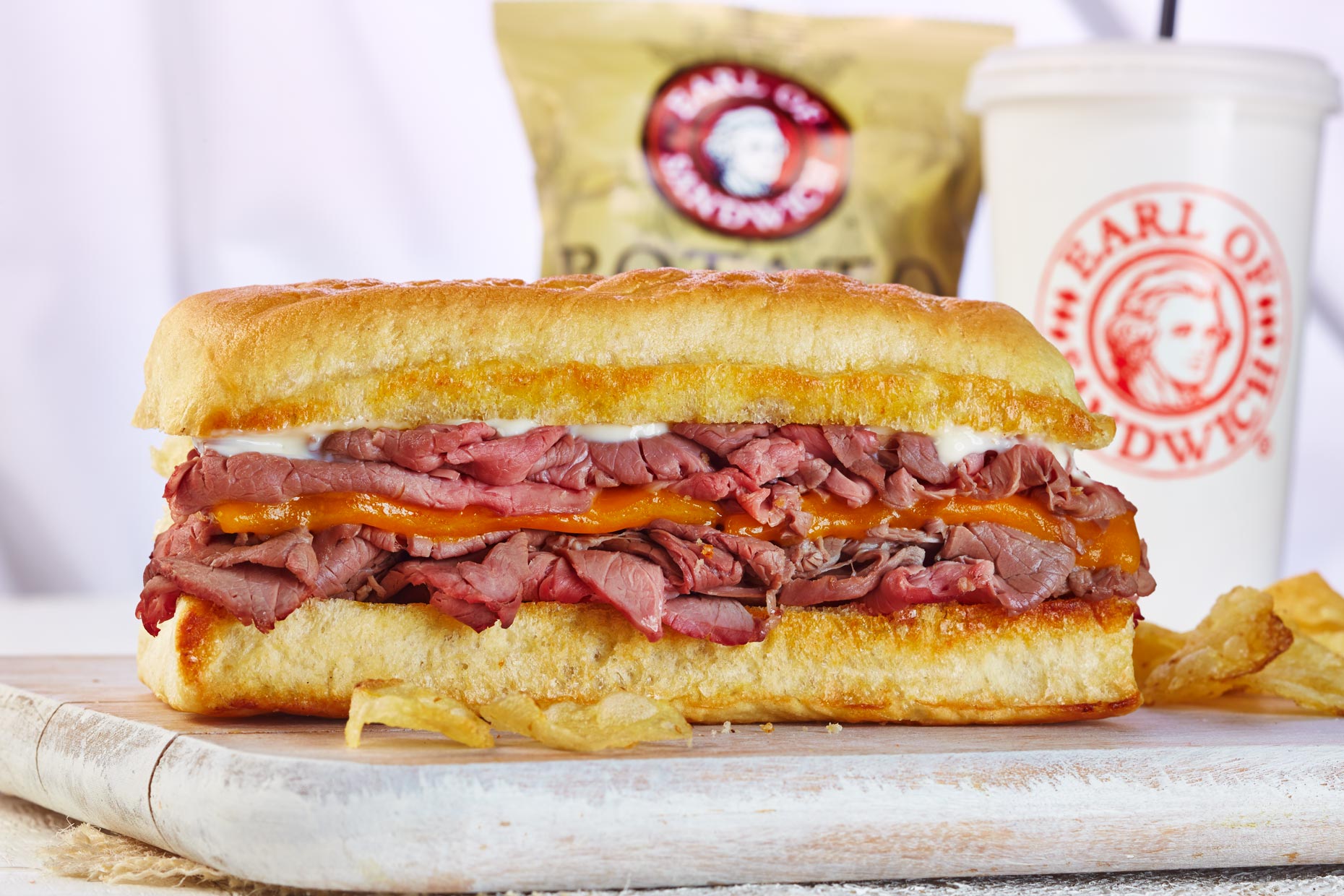 Food Photography | Earl of Sandwich Roast beef