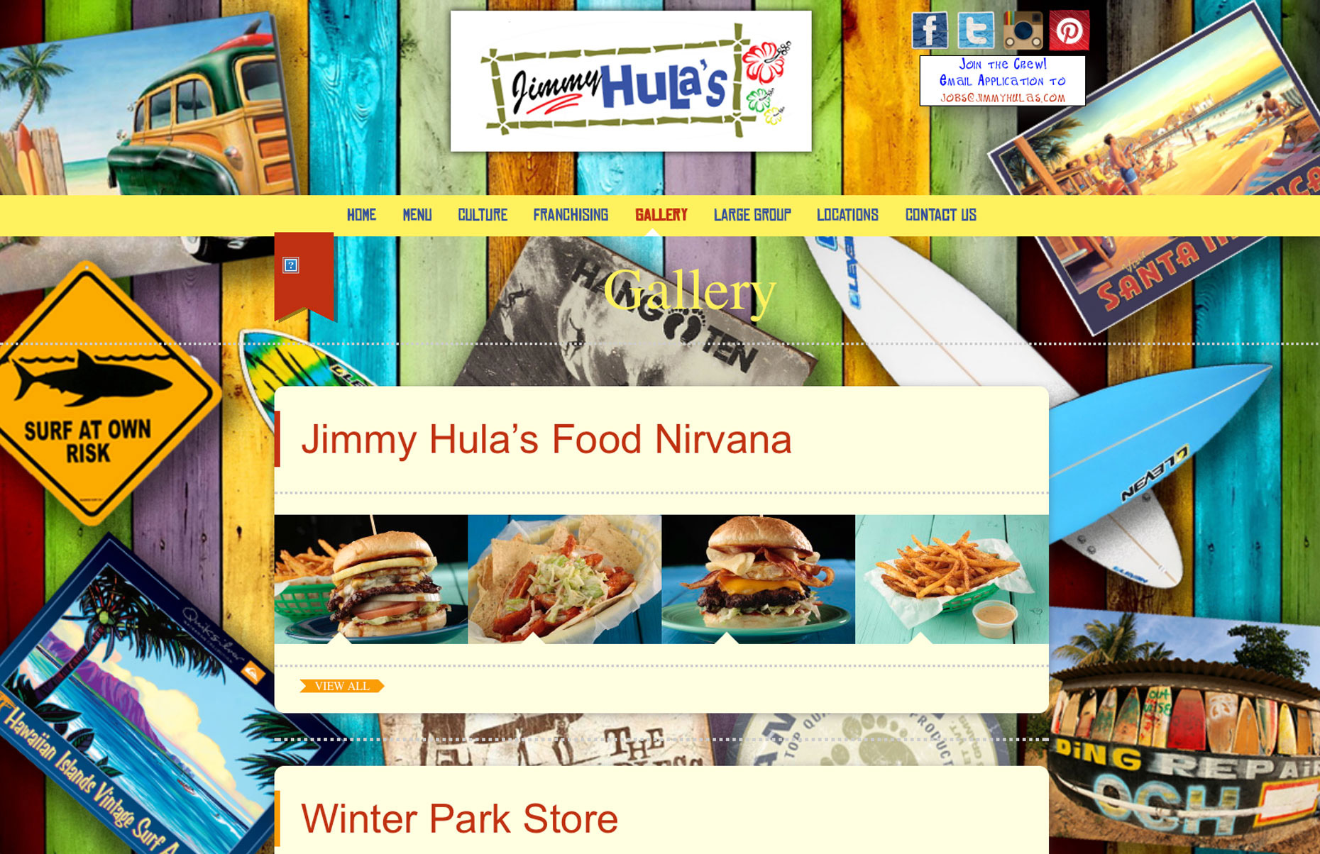 Jimmy Hulas Restaurant Winter Park Florida -